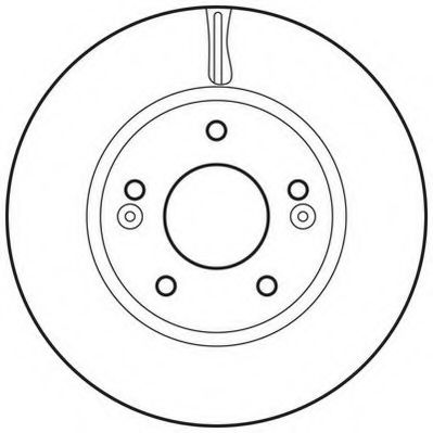 JURID - 562625JC - Тормозной диск (Тормозная система)