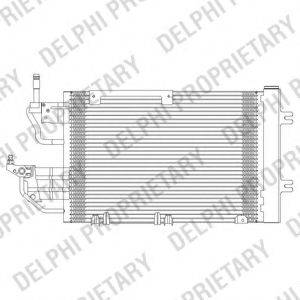 DELPHI - TSP0225616 - Конденсатор, кондиционер (Кондиционер)