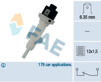 FAE - 24010 - Выключатель фонаря сигнала торможения (Сигнализация)