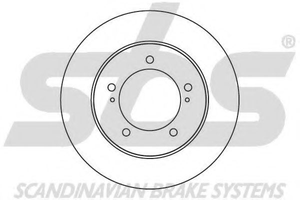 SBS - 1815205215 - Тормозной диск (Тормозная система)