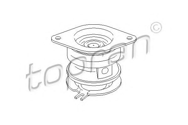 TOPRAN - 103 015 - Подвеска, двигатель (Подвеска двигателя)