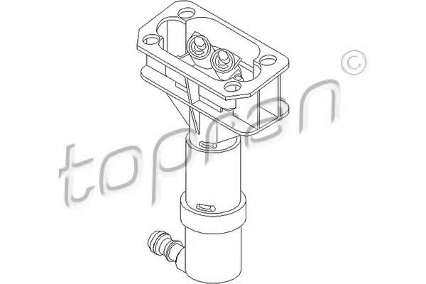 TOPRAN - 111 412 - Распылитель воды для чистки, система очистки фар (Система очистки фар)