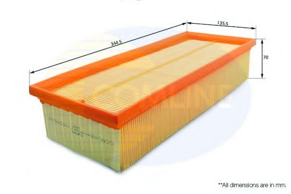 COMLINE - EAF501 - Воздушный фильтр (Система подачи воздуха)