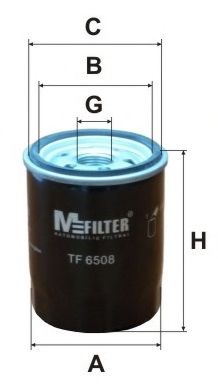 MFILTER - TF 6508 - Масляный фильтр (Смазывание)