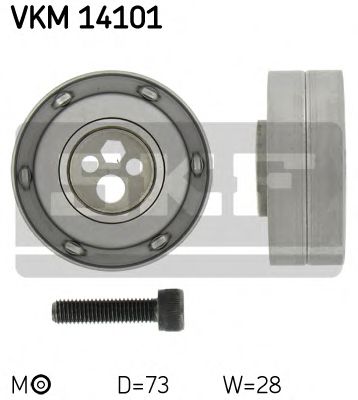 SKF - VKM 14101 - Натяжной ролик, ремень ГРМ (Ременный привод)