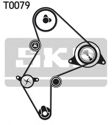 SKF - VKMA 03251 - Комплект ремня ГРМ (Ременный привод)