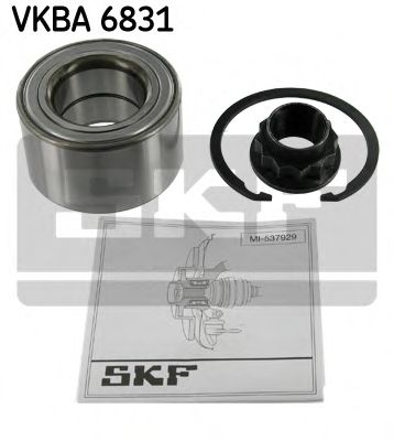 SKF - VKBA 6831 - Комплект подшипника ступицы колеса (Подвеска колеса)