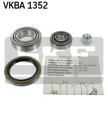 SKF - VKBA 1352 - Комплект подшипника ступицы колеса