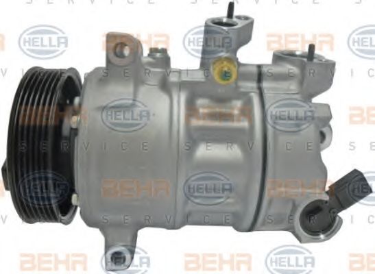 HELLA - 8FK 351 135-421 - Компрессор, кондиционер (Кондиционер)