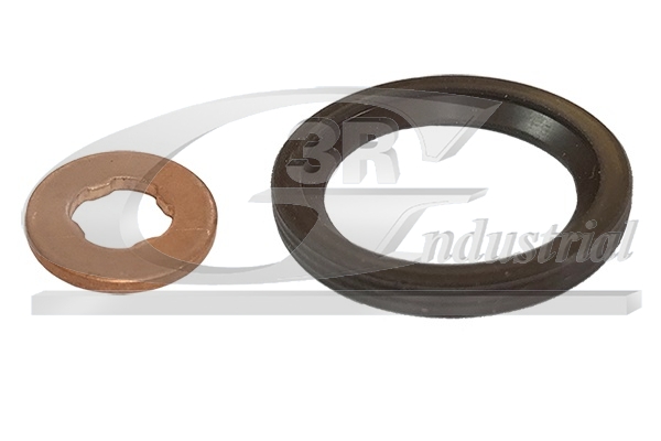 3RG - 83249 - Шайба форсунки 7,6x15x1,53 + сальник Alfa Romeo Bmw Chevrolet Chrysler Citroen Fiat Ford Lancia Opel 3RG - 83249 - Шайба форсунки 7,6x15x1,53 + сальник Alfa Romeo Bmw Chevrolet Chrysler Citroen Fiat Ford Lancia Opel