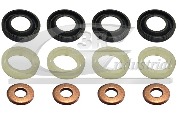 3RG - 84224 - К-кт шайба (4шт)+ сальник (4шт)+ втулка (4шт) форсунки Citroen Berlingo 1.6HDI