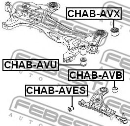 FEBEST - CHAB-AVB - Подвеска, рычаг независимой подвески колеса (Подвеска колеса)