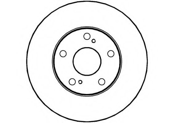 NATIONAL - NBD551 - Тормозной диск (Тормозная система)