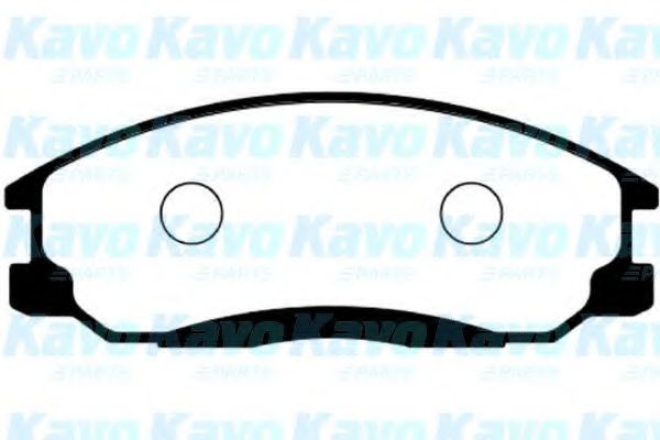 KAVO PARTS - BP-3014 - Комплект тормозных колодок, дисковый тормоз (Тормозная система)