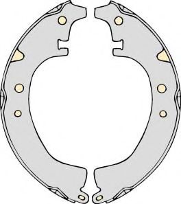 MGA - M653 - Комплект тормозных колодок (Тормозная система)