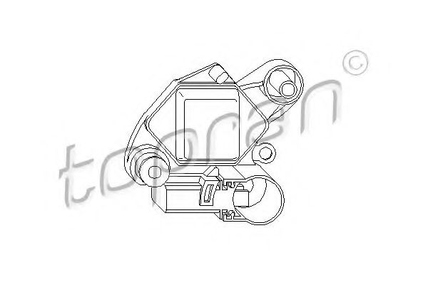 TOPRAN - 107 825 - Регулятор генератора (Генератор)