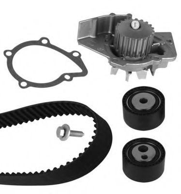 KWP - KW747-1 - Водяной насос + комплект зубчатого ремня (Охлаждение)