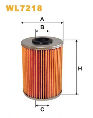 WIX FILTERS - WL7218 - Масляный фильтр (Смазывание)