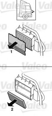 VALEO - 716034 - Фильтр, воздух во внутренном пространстве (Отопление / вентиляция)