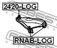FEBEST - RNAB-LOG - Подвеска, рычаг независимой подвески колеса (Подвеска колеса)