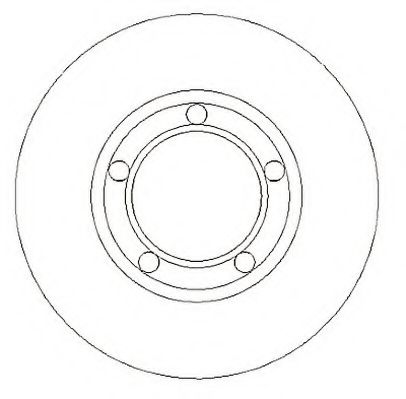 JURID - 561067J - Тормозной диск (Тормозная система)