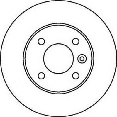 JURID - 562071JC - Тормозной диск (Тормозная система)