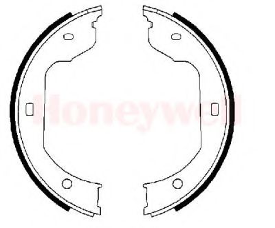 BENDIX - 362433B - Комплект тормозных колодок, стояночная тормозная система