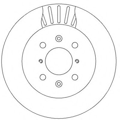 BENDIX - 562308BC - Тормозной диск