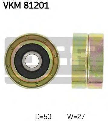 SKF - VKM 81201 - Паразитный / Ведущий ролик, зубчатый ремень (Ременный привод)