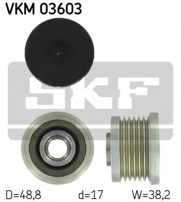 SKF - VKM 03603 - Механизм свободного хода генератора (Генератор)