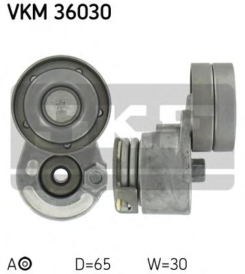 SKF - VKM 36030 - Натяжной ролик, поликлиновойремень (Ременный привод)