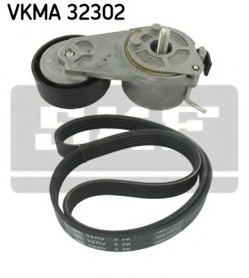 SKF - VKMA 32302 - Поликлиновой ременный комплект (Ременный привод)