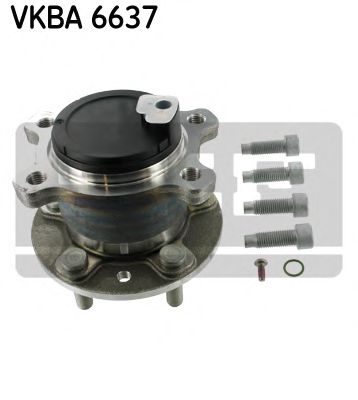 SKF - VKBA 6637 - Комплект подшипника ступицы колеса (Подвеска колеса)