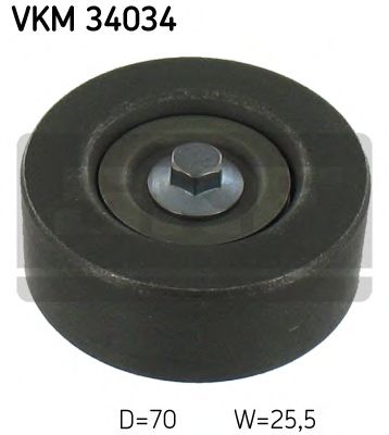 SKF - VKM 34034 - Паразитный / ведущий ролик, поликлиновой ремень (Ременный привод)