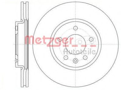 METZGER - 61314.10 - Тормозной диск