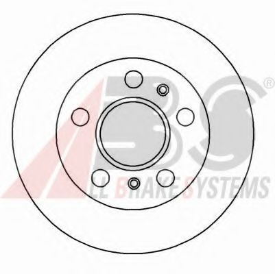 A.B.S. - 16215 - Тормозной диск (Тормозная система)