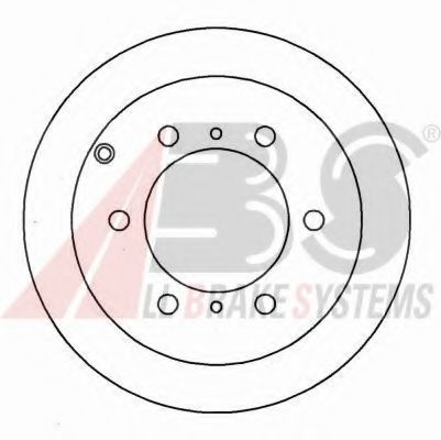 A.B.S. - 16471 - Тормозной диск (Тормозная система)