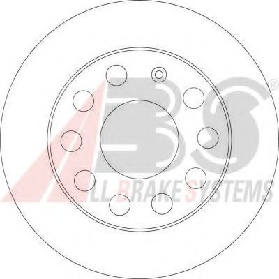 A.B.S. - 17520 - Тормозной диск (Тормозная система)