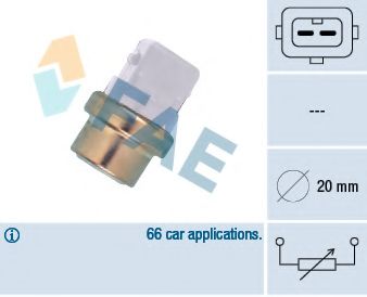 FAE - 32600 - Датчик, температура охлаждающей жидкости (Охлаждение)