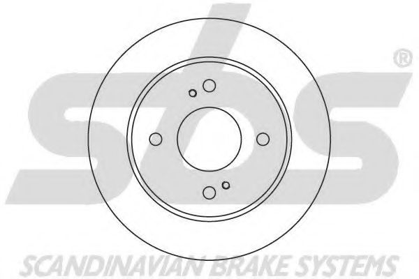 SBS - 1815202248 - Тормозной диск (Тормозная система)