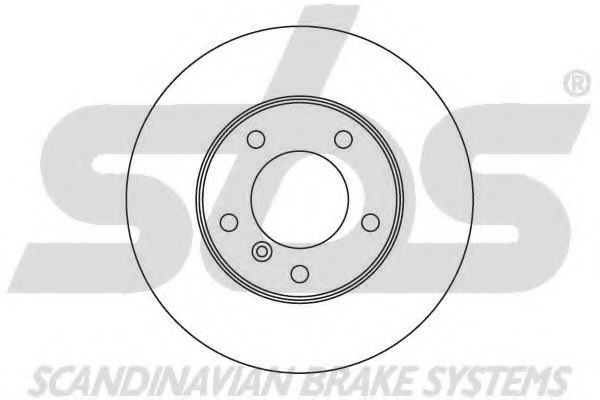 SBS - 1815203315 - Тормозной диск (Тормозная система)
