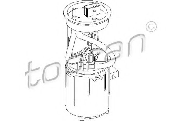 TOPRAN - 110 852 - Элемент системы питания (Система подачи топлива)