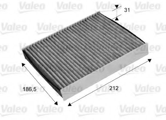 VALEO - 715680 - Фильтр, воздух во внутренном пространстве (Отопление / вентиляция)