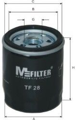 MFILTER - TF 28 - Масляный фильтр (Смазывание)