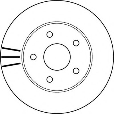 BENDIX - 562147BC - Тормозной диск