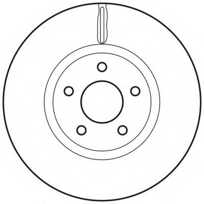 BENDIX - 562624BC - Тормозной диск