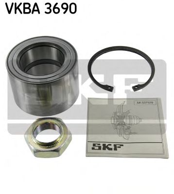 SKF - VKBA 3690 - Комплект подшипника ступицы колеса (Подвеска колеса)