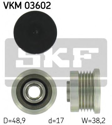 SKF - VKM 03602 - Механизм свободного хода генератора (Генератор)