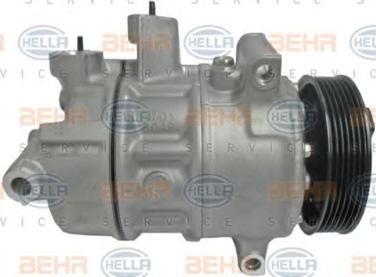 HELLA - 8FK 351 135-421 - Компрессор, кондиционер (Кондиционер)