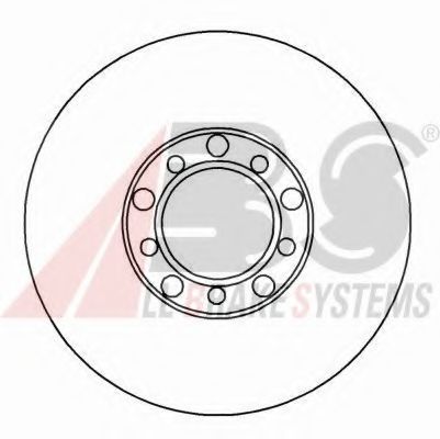 A.B.S. - 15740 - Тормозной диск (Тормозная система)